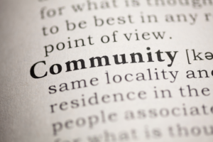 definition of community in book