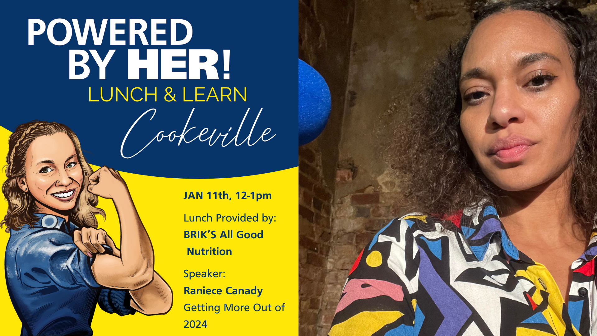 Cookeville – Powered By Her Lunch & Learn JAN